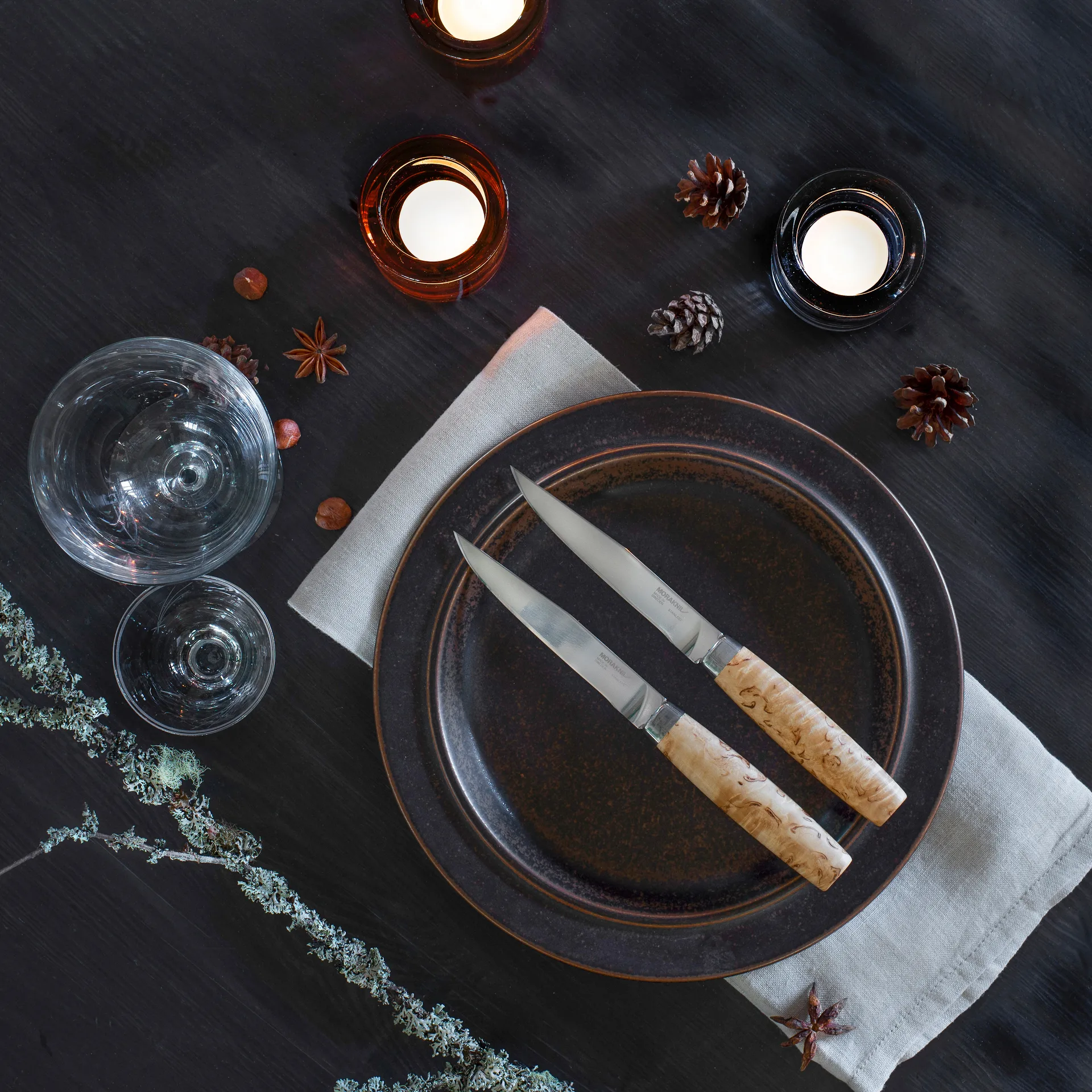 Morakniv Masur Steak Knife 4-pack, Natuur Morakniv