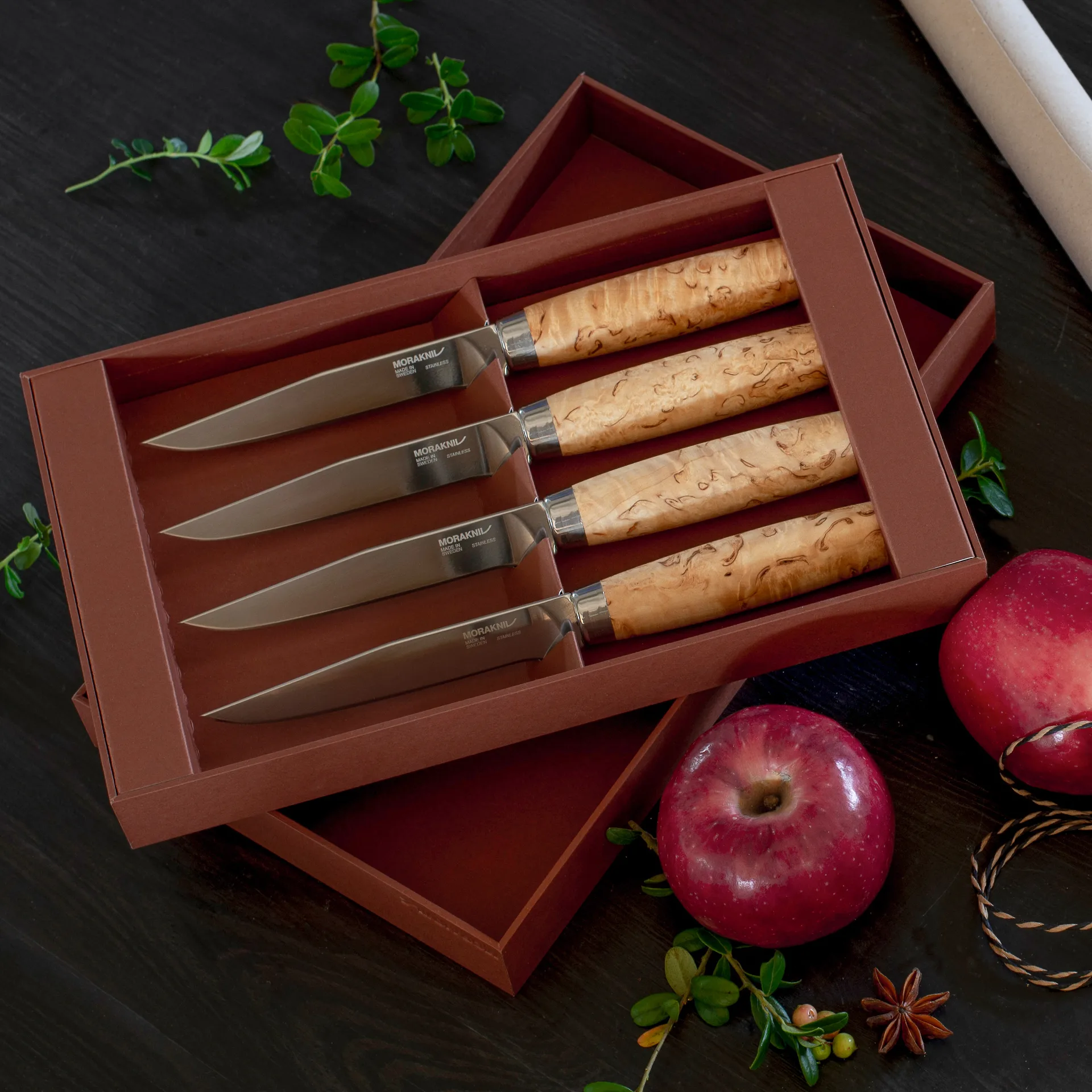 Morakniv Masur Steak Knife 4-pack, Natuur Morakniv