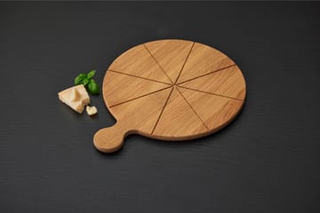 Foresta pizza-snijplank met groeven - Eiken - Morsø