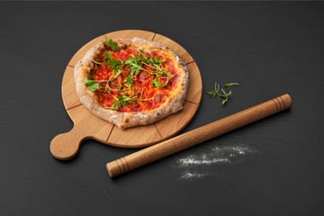 Foresta pizza-snijplank met groeven - Eiken - Morsø