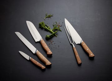 Foresta steakvork 28 cm - Roestvrij staal-eikenhout - Morsø