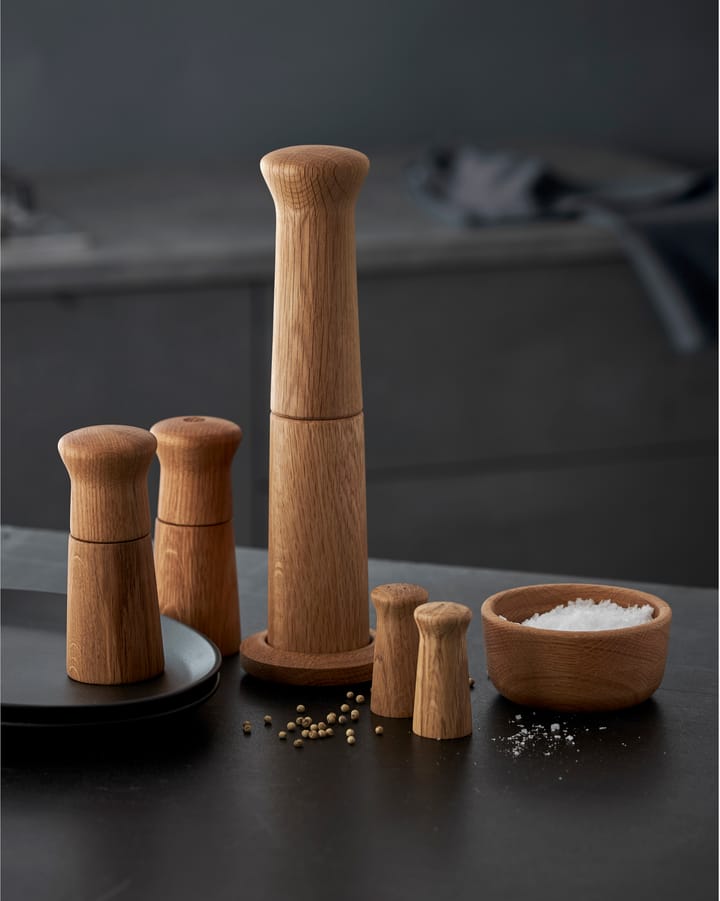 Kit peper- en zoutvaten, Eikenhout Morsø