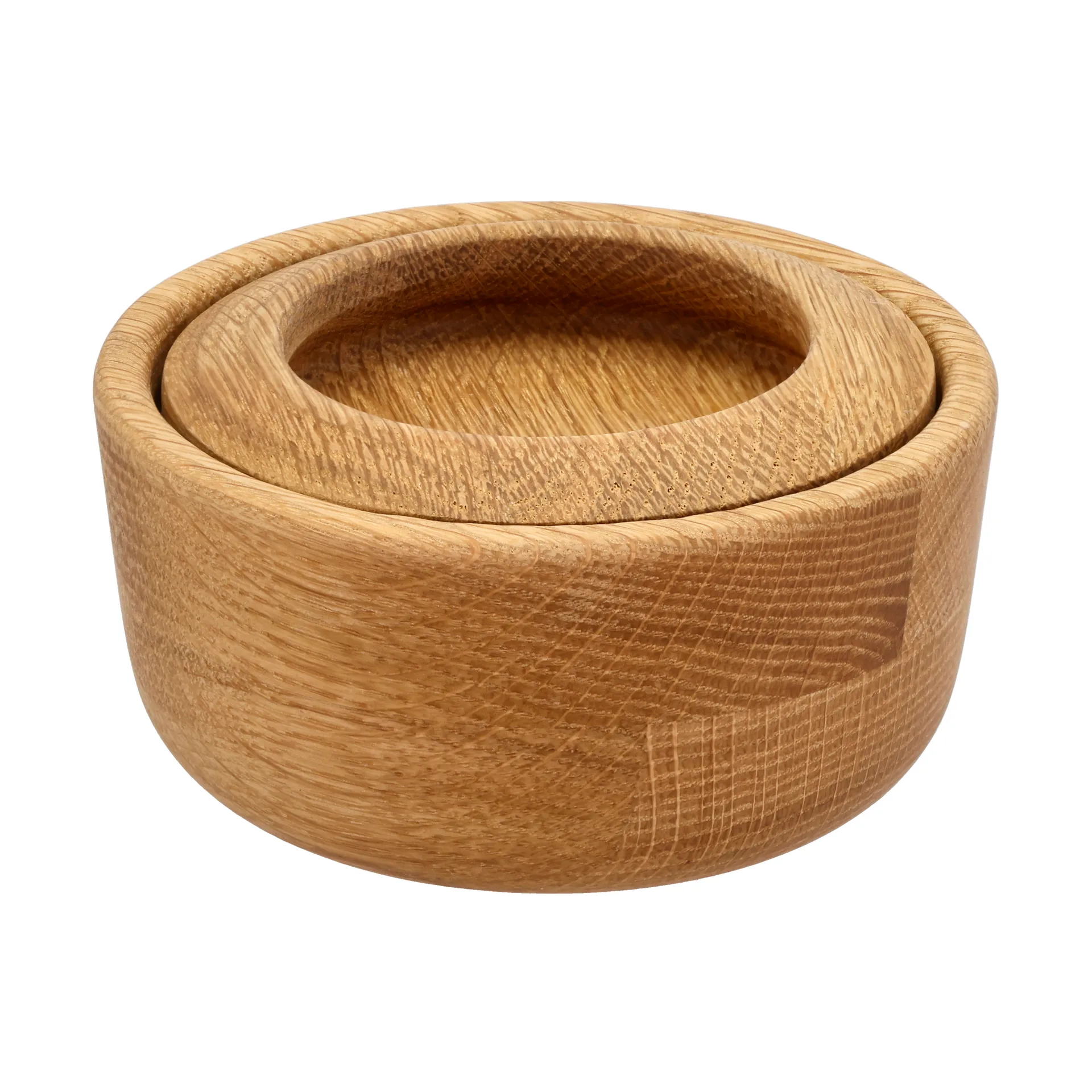 Kit zoutpot met deksel, Eikenhout Morsø