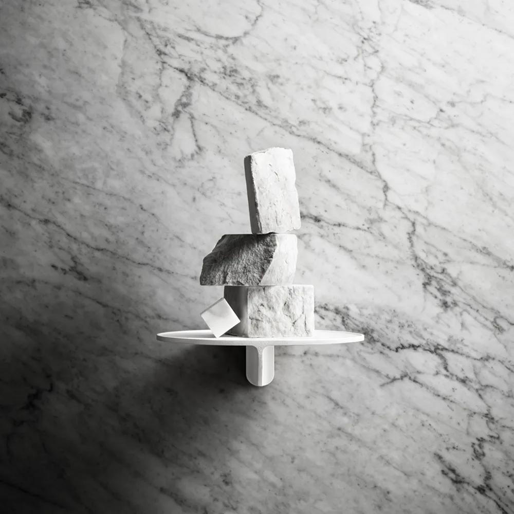 Museum NM&.045 wandplank, aluminium Museum