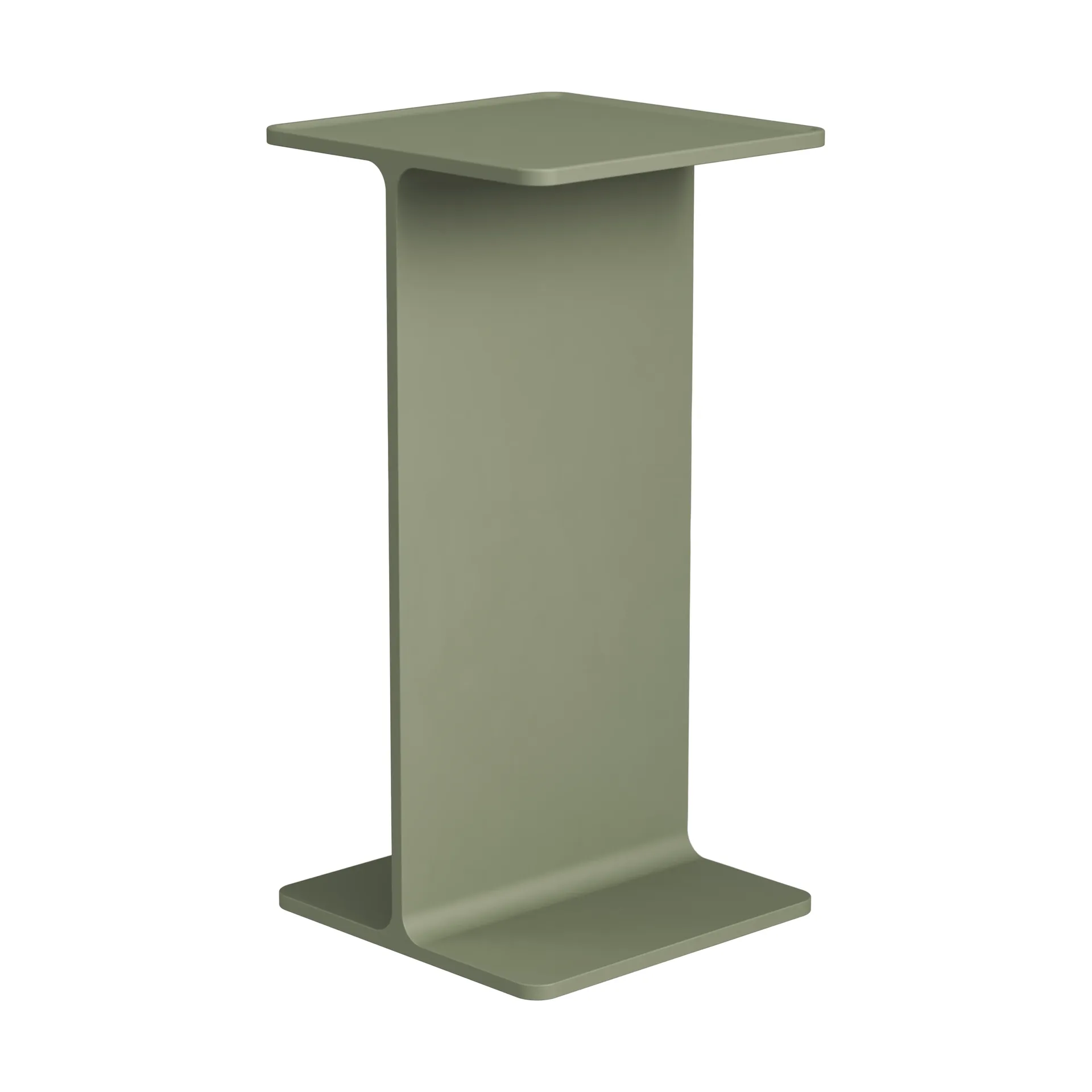 Museum Pedestal voetstuk, Groen, 15x15x30 cm Museum