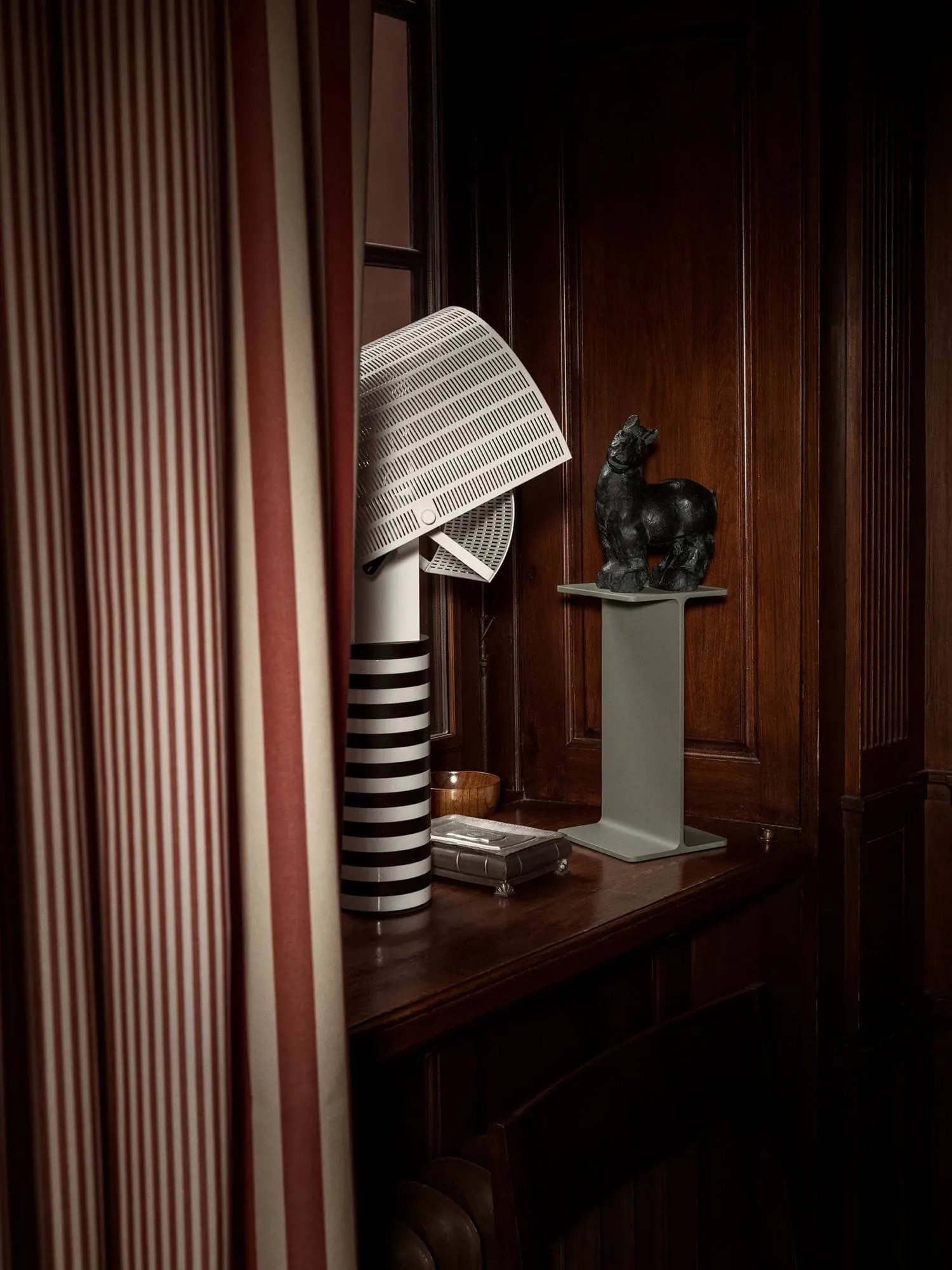 Museum Pedestal voetstuk, Groen, 15x15x30 cm Museum