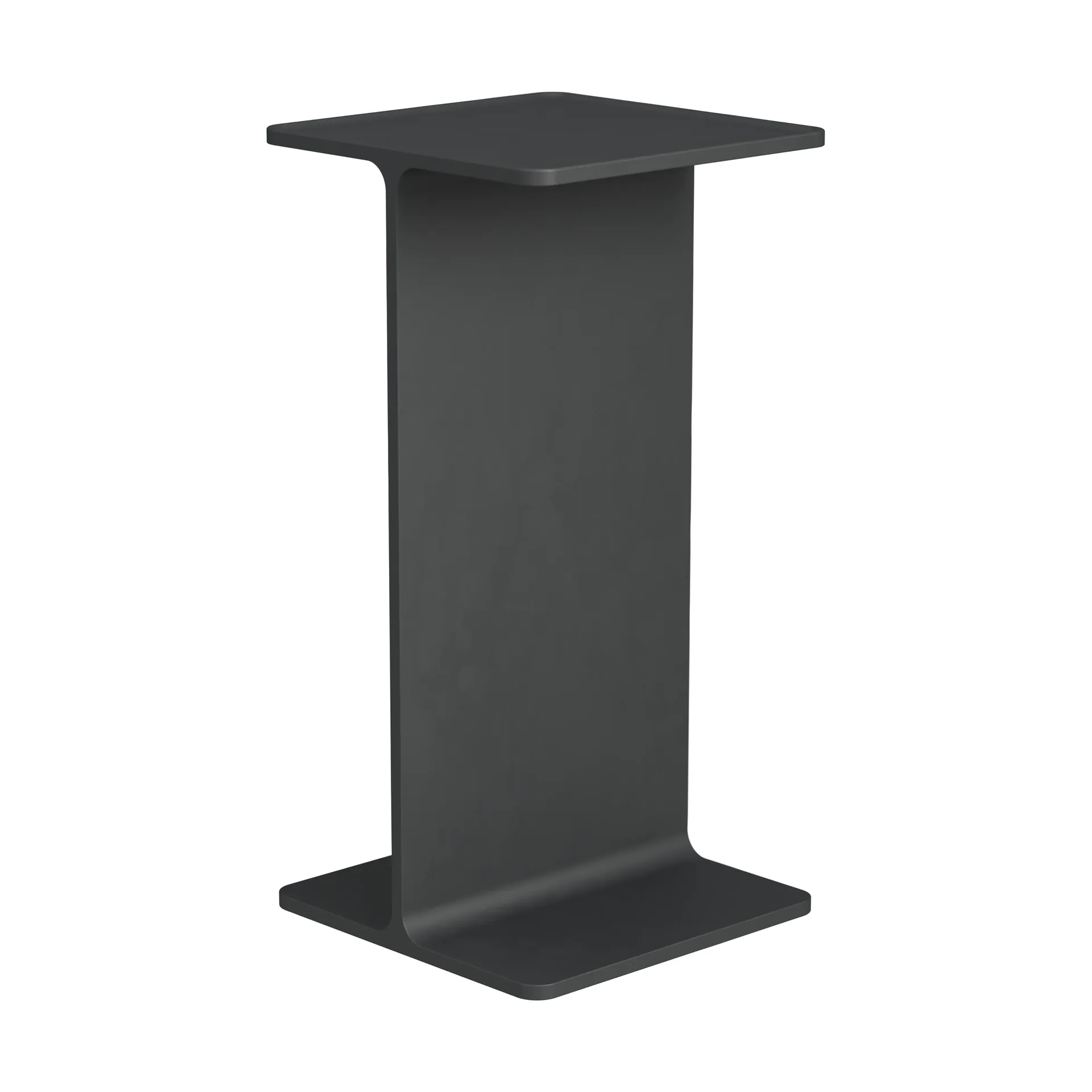 Museum Pedestal voetstuk, Zwart, 15x15x30 cm Museum