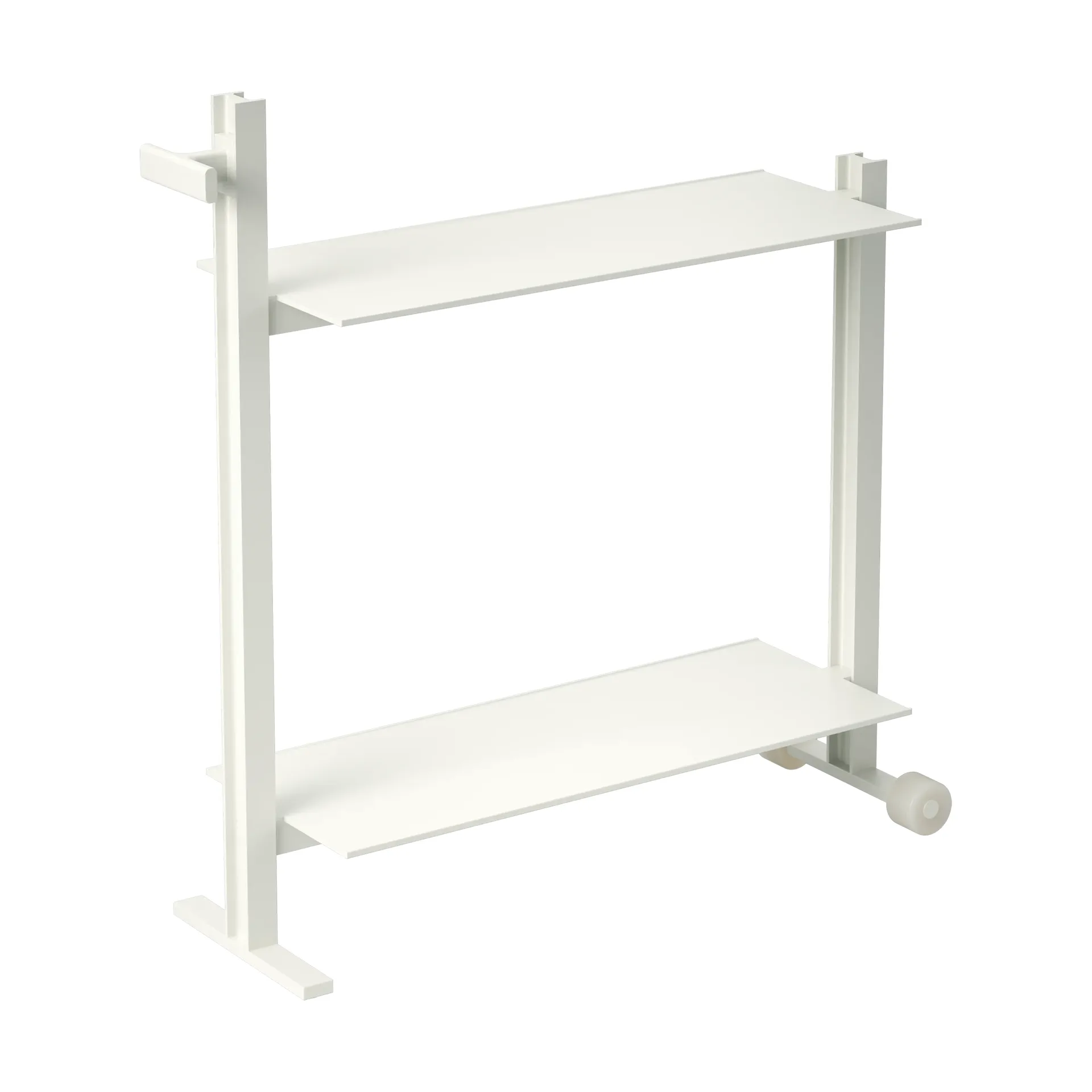 Museum Trolley serveerwagen, Wit, 74,5x77,5x24 cm Museum