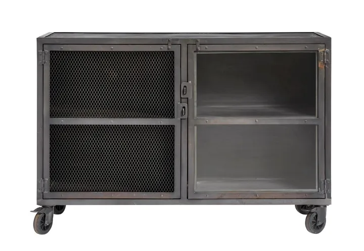 Barkast 21 120x80x45 cm - Bronx-zwart - MUUBS