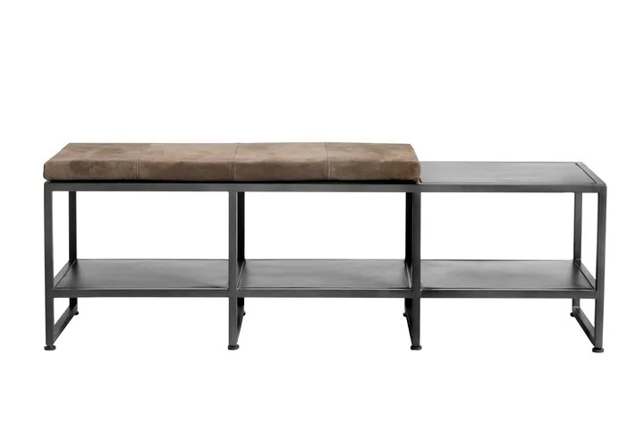 Bronx bank L 135 cm - Black - MUUBS
