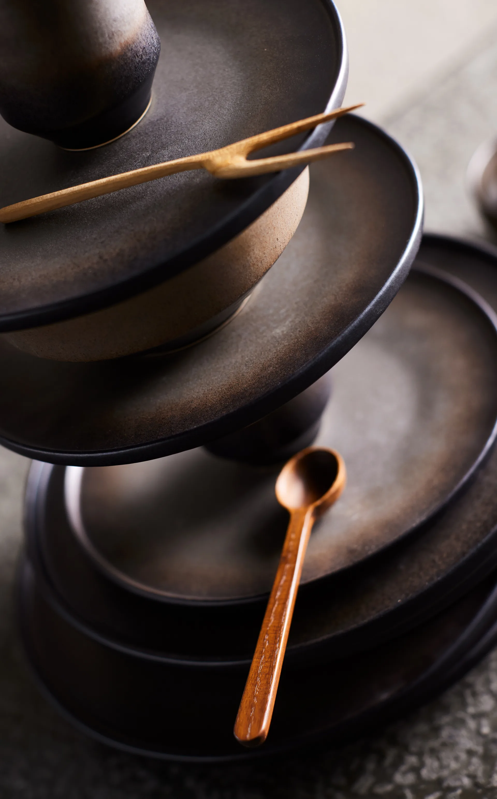 Ceto bordje Ø22 cm, Mocha MUUBS