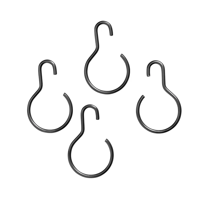 Copenhagen S haken 4-pack - Grijs - MUUBS