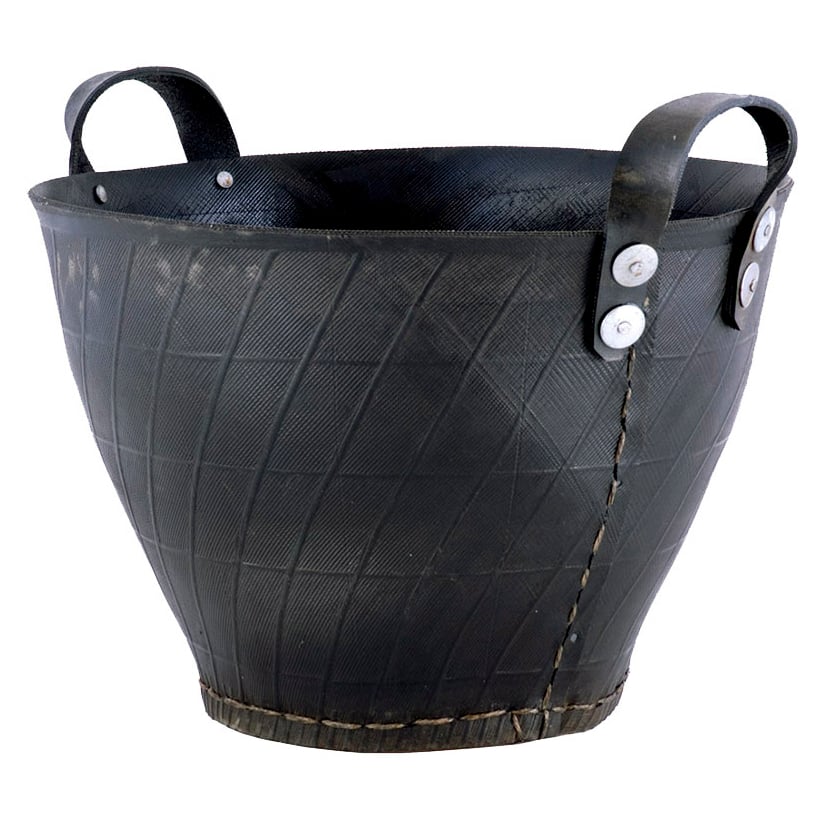 MUUBS Dacarr opbergmand 50 cm Zwart | Scandinavisch Interieur | Opbergmanden | Zwart