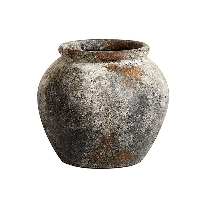 Echo pot 25 cm Ø30 cm h25 cm - Roest-grijs - MUUBS