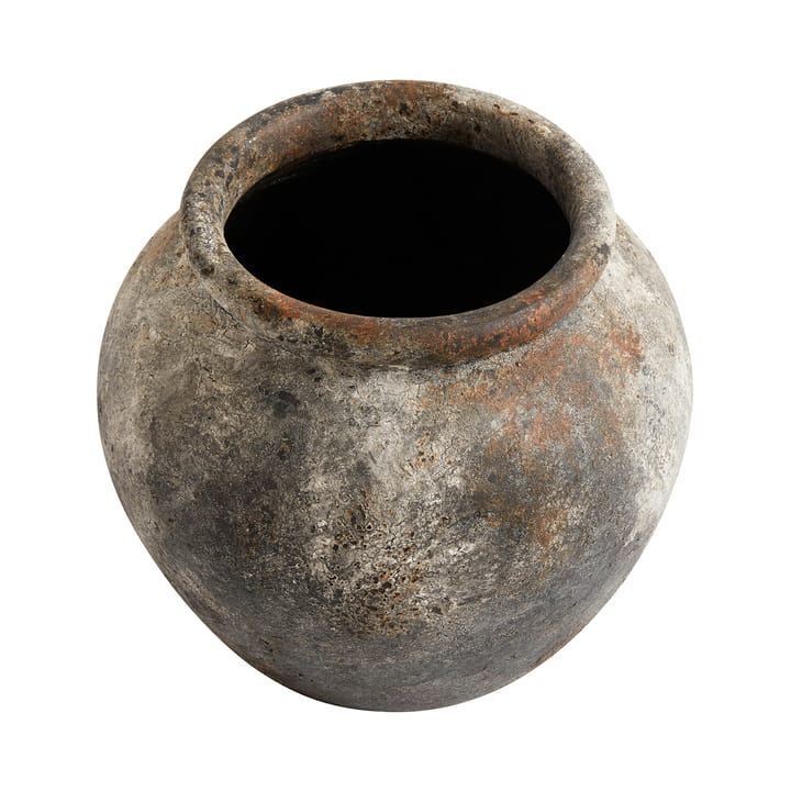Echo pot 25 cm Ø30 cm h25 cm, Roest-grijs MUUBS