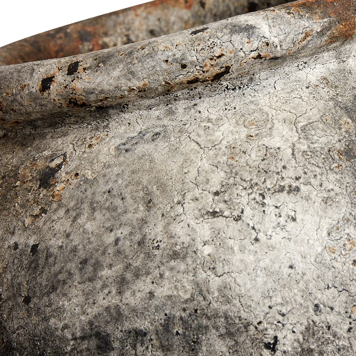 Echo pot 25 cm Ø30 cm h25 cm, Roest-grijs MUUBS