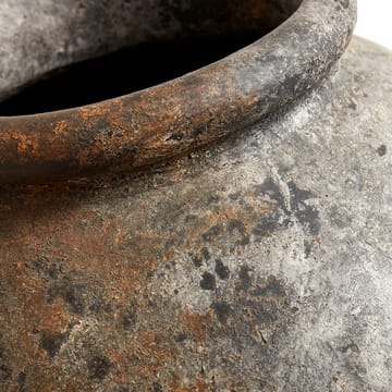 Echo pot h50 cm Ø37 cm - Roest-grijs - MUUBS