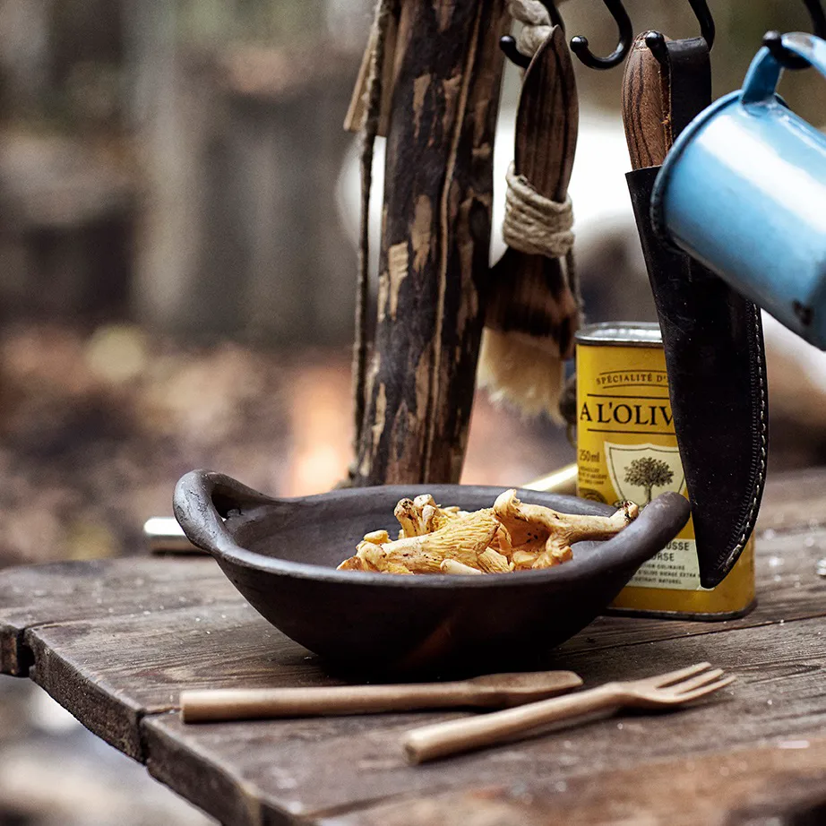 Hazel kom met handvat S, Bruin MUUBS