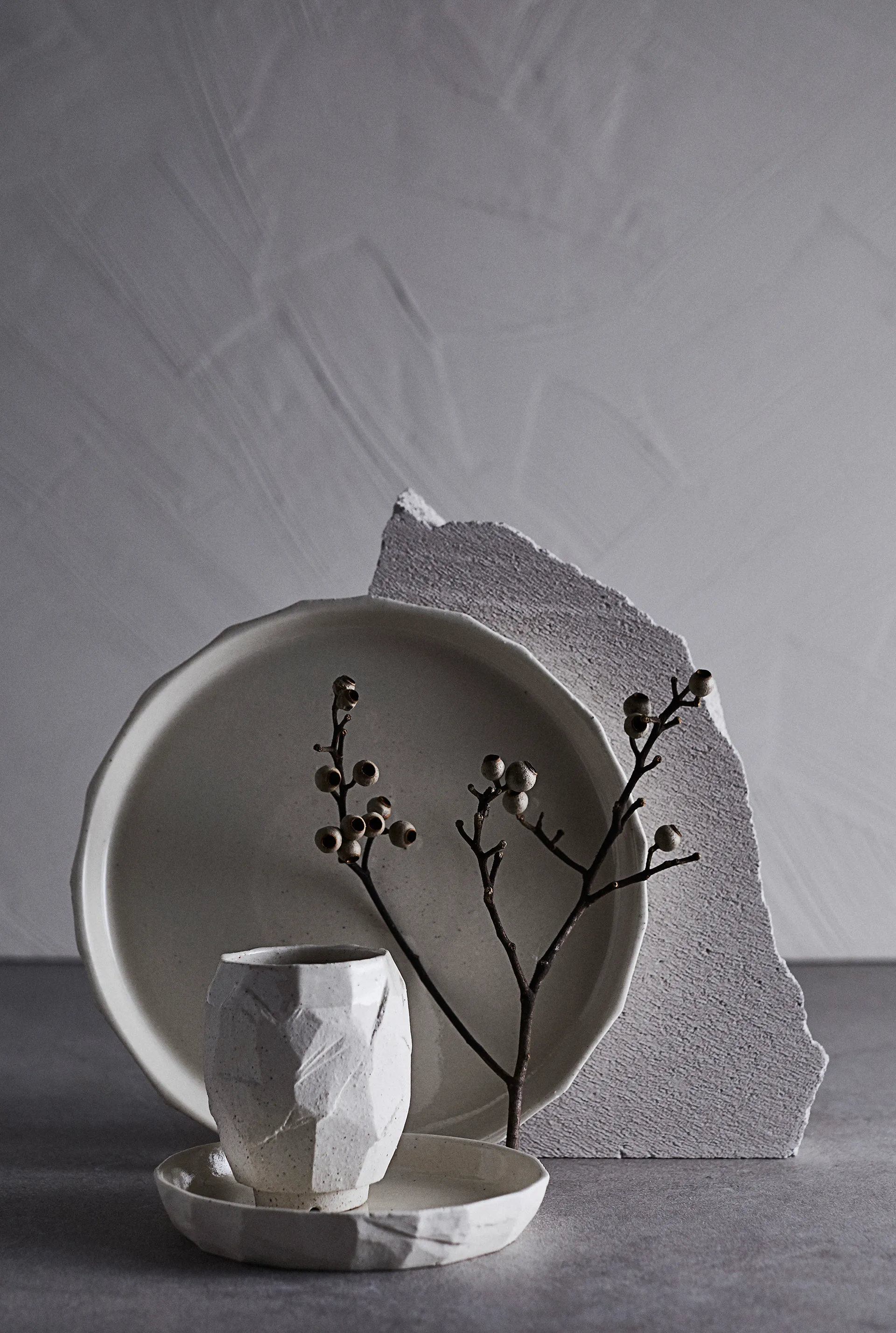 Kuri dinerbord Ø26 cm, Sand MUUBS