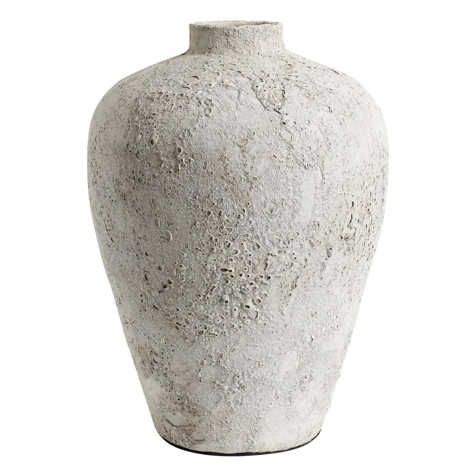 Luna bloempot 40 cm, Grijs-terracotta MUUBS