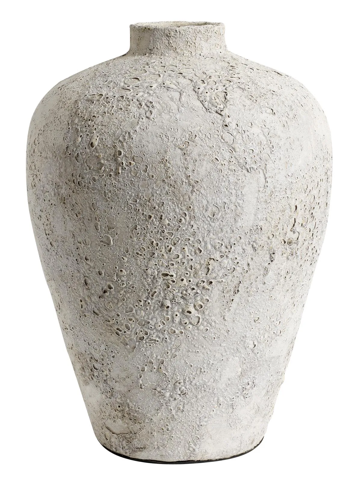 Luna bloempot 40 cm, Grijs-terracotta MUUBS