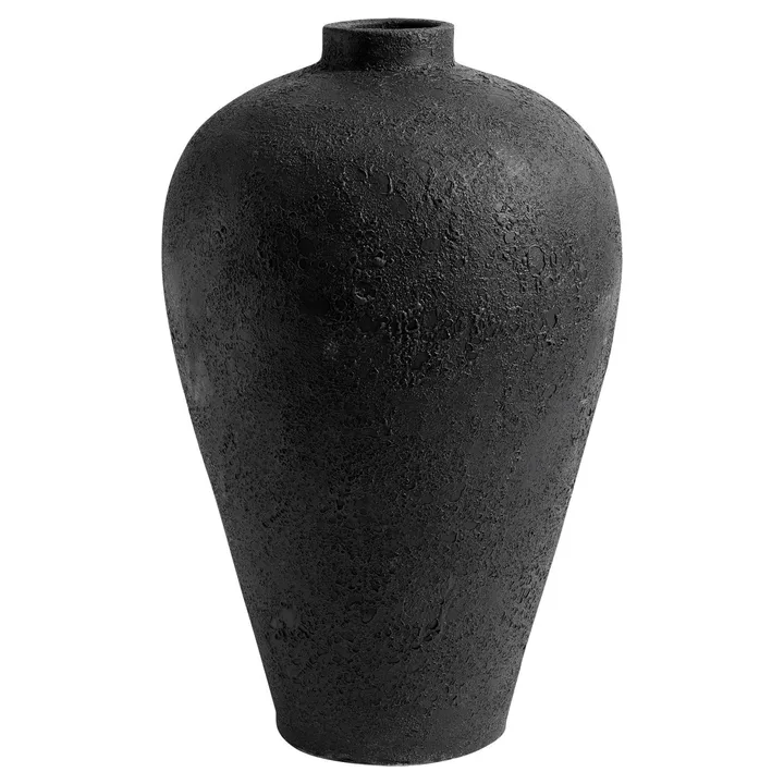 Luna bloempot 60x35 cm - Zwart-terracotta - MUUBS