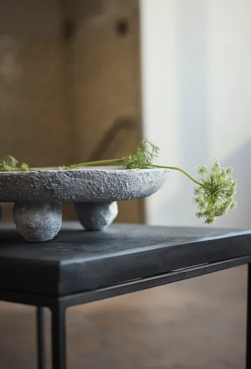 Luna dienblad - Grijs, Ø34x8 cm - MUUBS