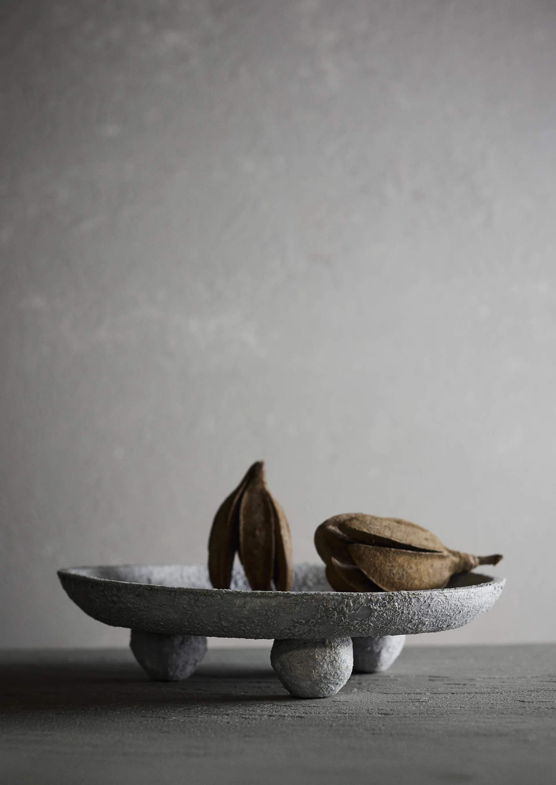 Luna dienblad, Grijs, Ø34x8 cm MUUBS