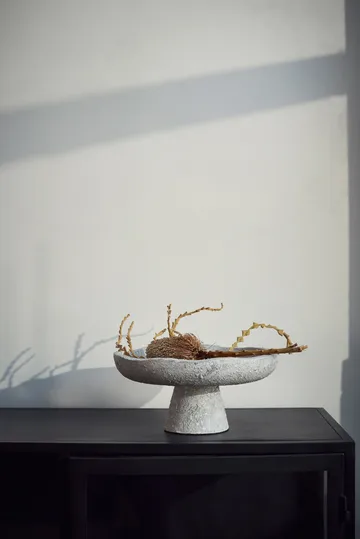 Luna schaal - Grijs, Ø34x17,5 cm - MUUBS