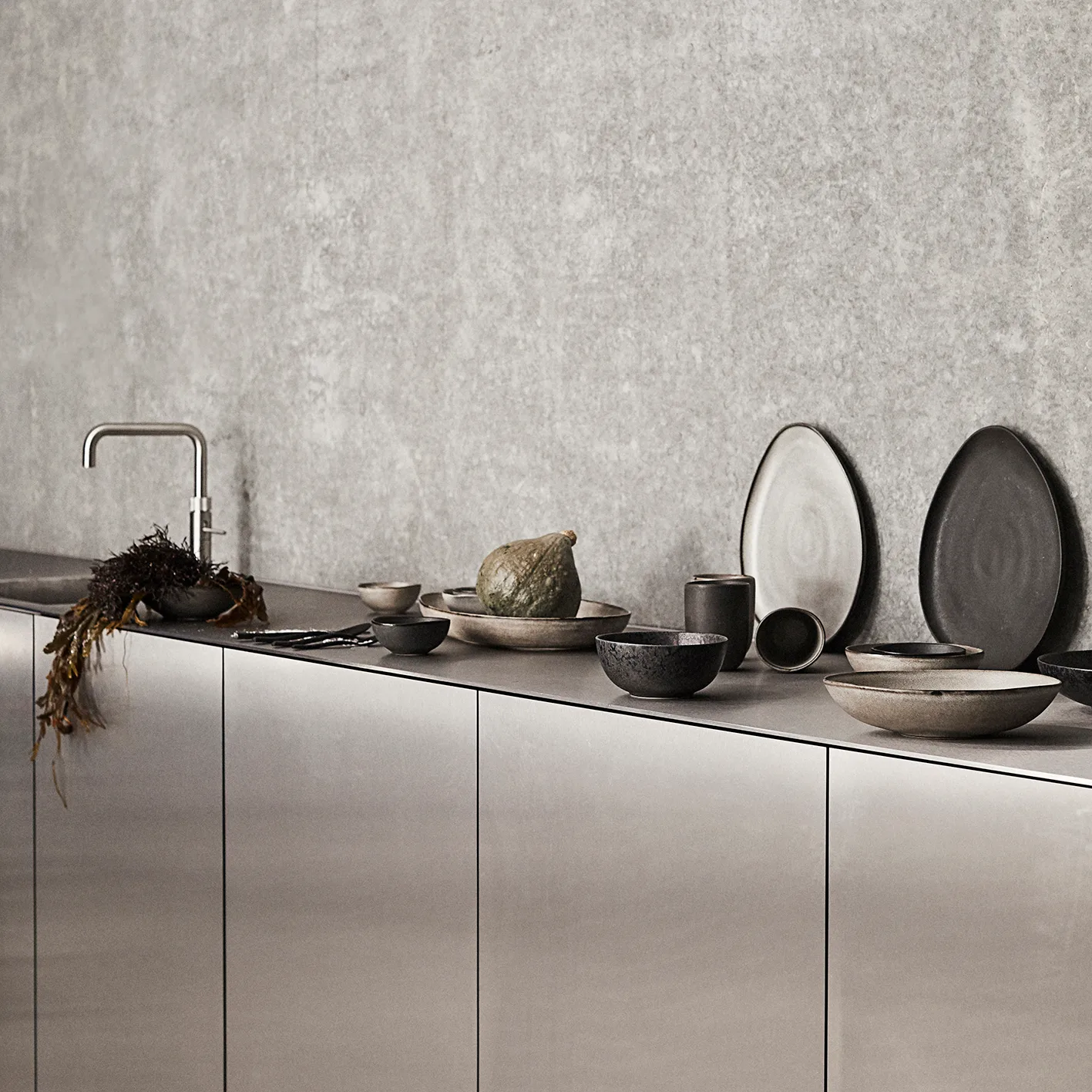 Mame serveerschaal 24 cm, Oester MUUBS