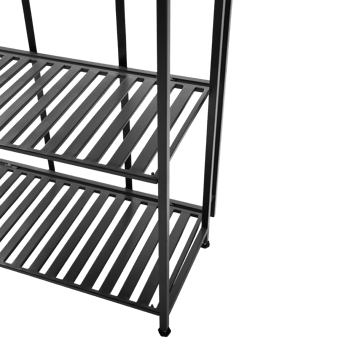 Manhattan High wandrek 65,5x33x111 cm - Black - MUUBS