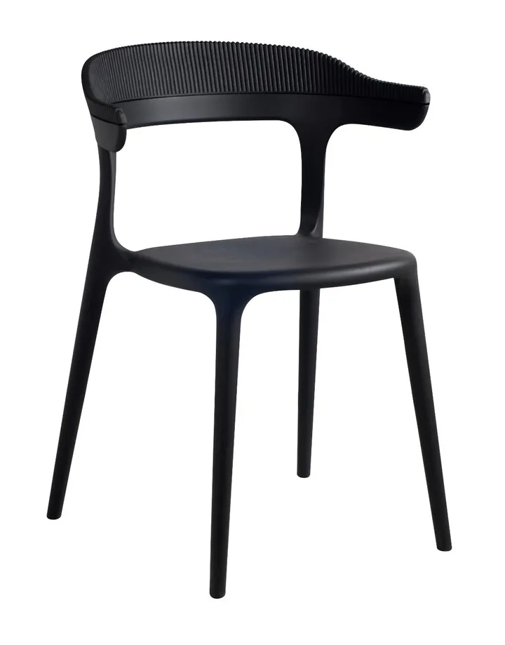 Muubs Luna Stripe stoel - Zwart - MUUBS