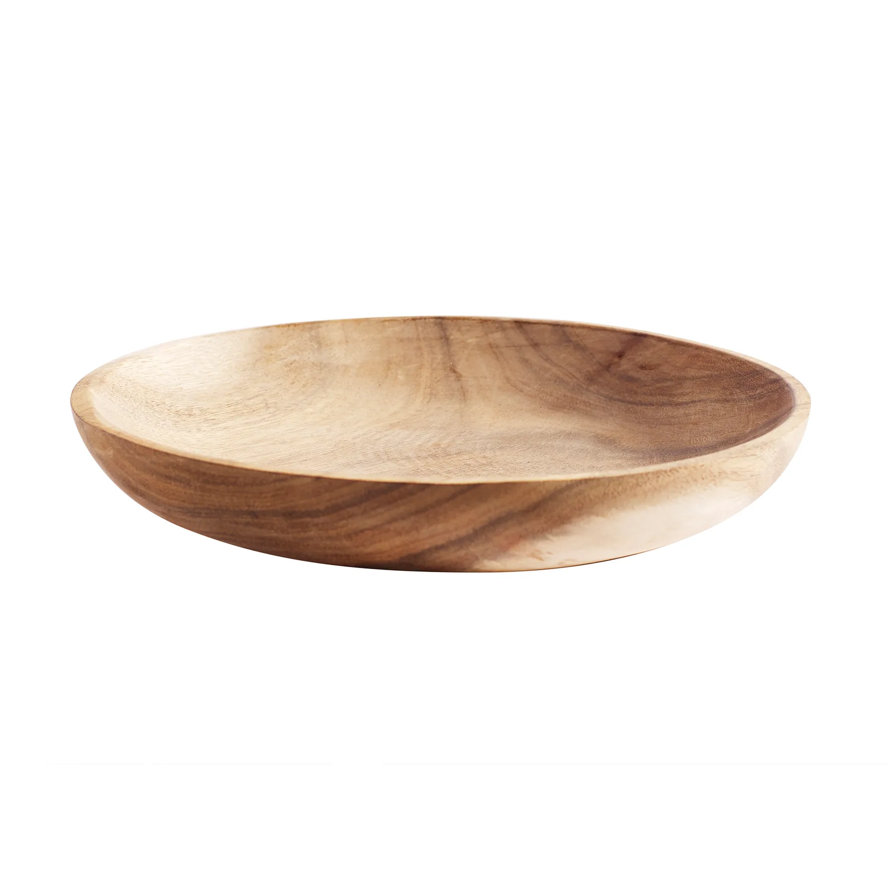 Muubs teak bord 18 cm, Natuur MUUBS
