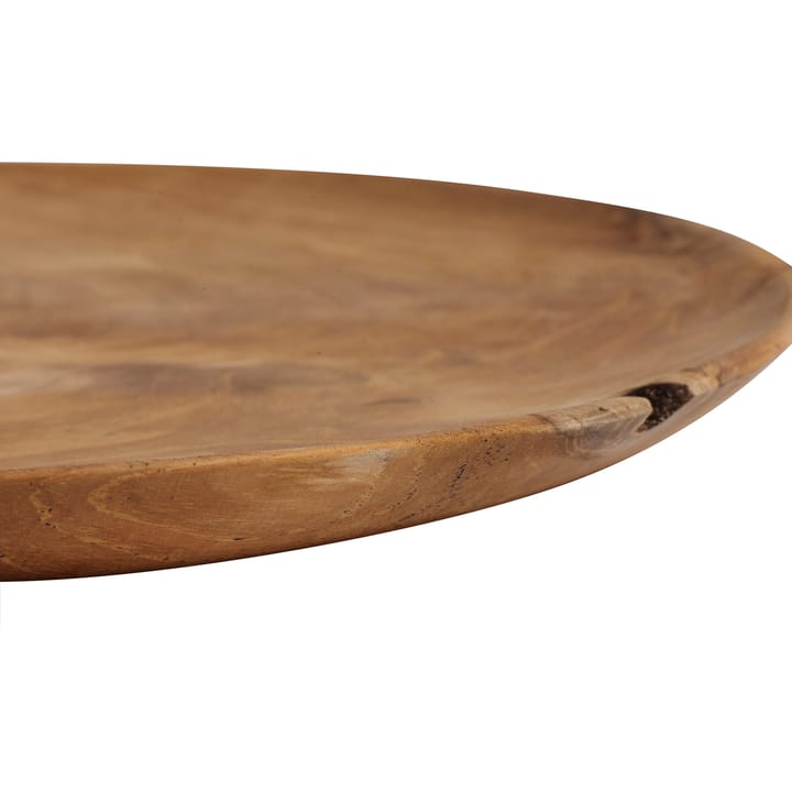 Muubs teak bord 37 cm, Natuur MUUBS