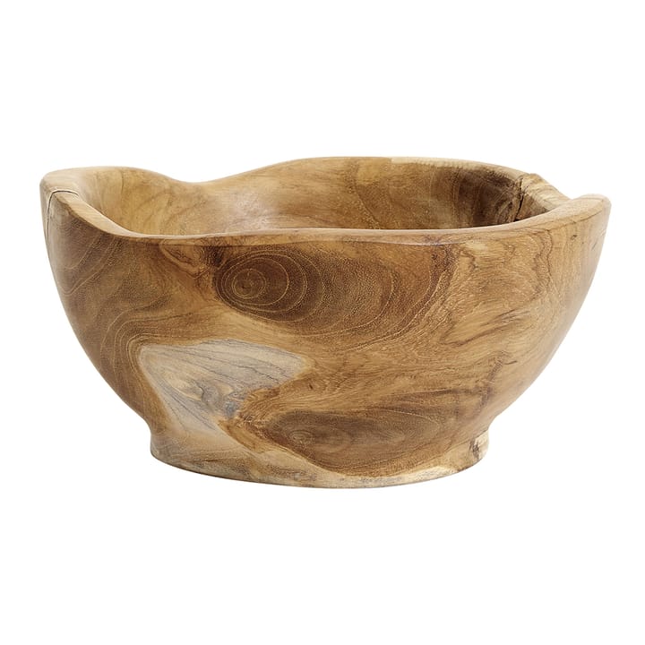 Muubs teak saladeschaal 20 cm - Natuur - MUUBS