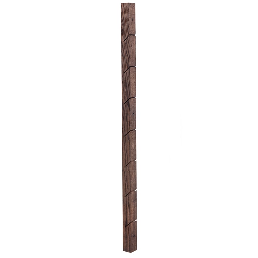 MUUBS Oaks plankdrager M Gerookt eiken | Scandinavisch Interieur | Planken & planksystemen | Bruin