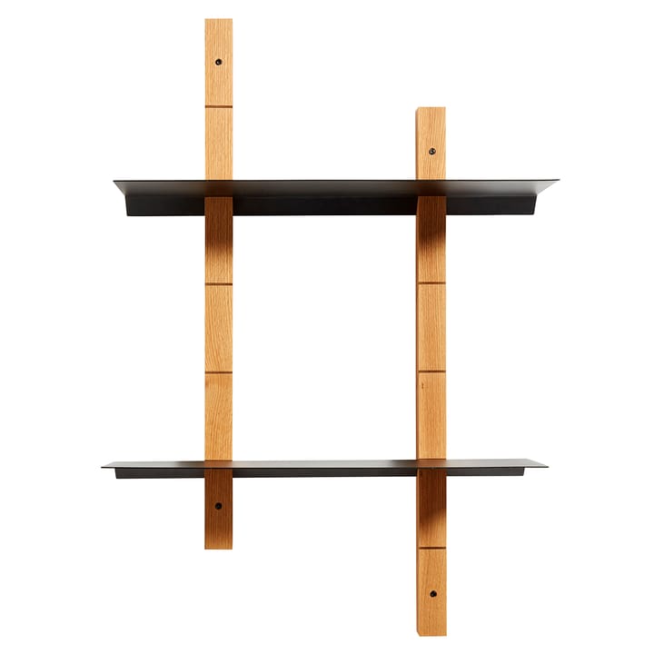 Oaks plankensysteem S - Natuur-zwart - MUUBS