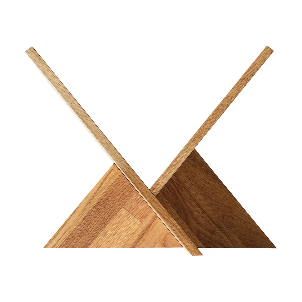 Ottowa tijdschriftenrek, Natural oak MUUBS