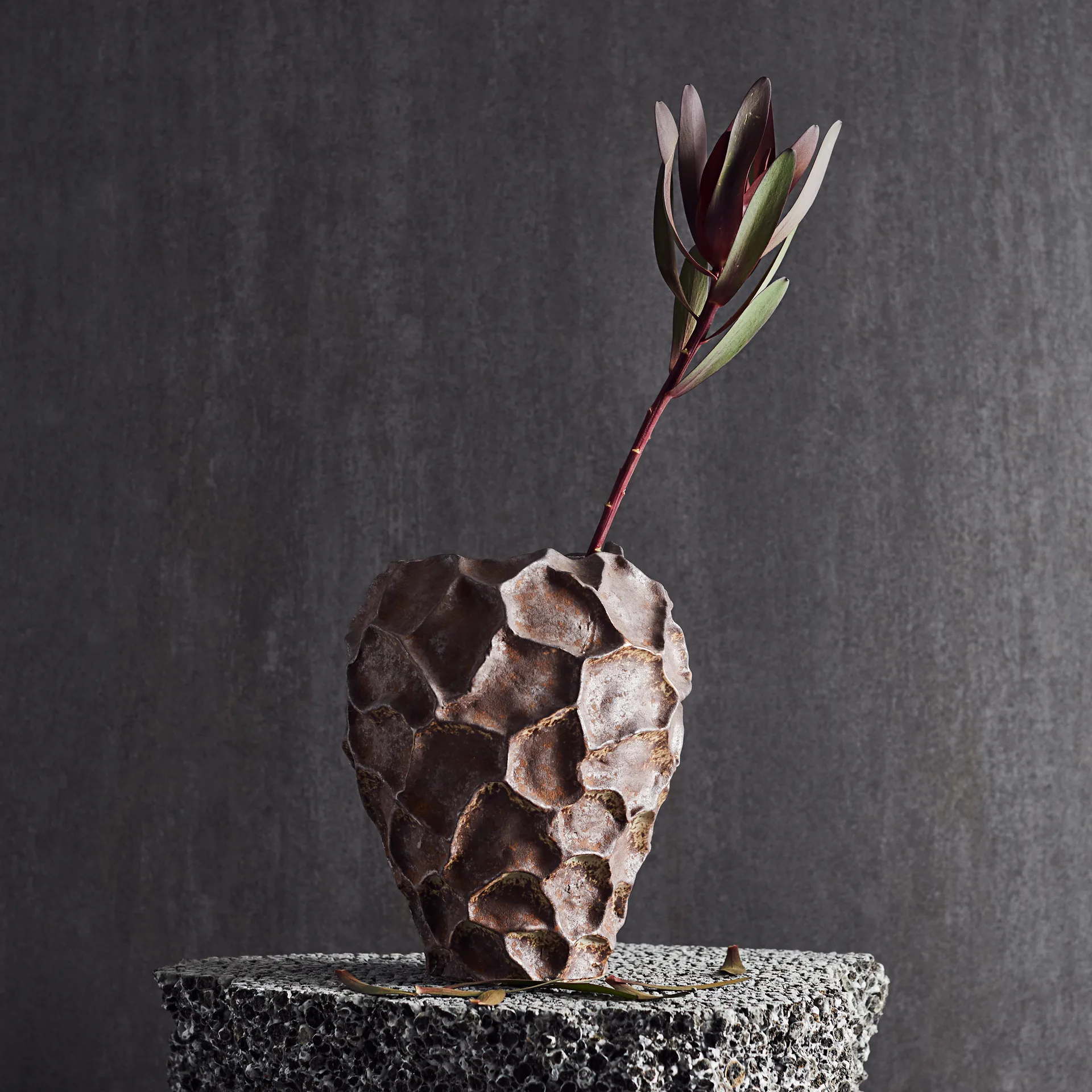 Soil vaas 21,5 cm, Rust MUUBS