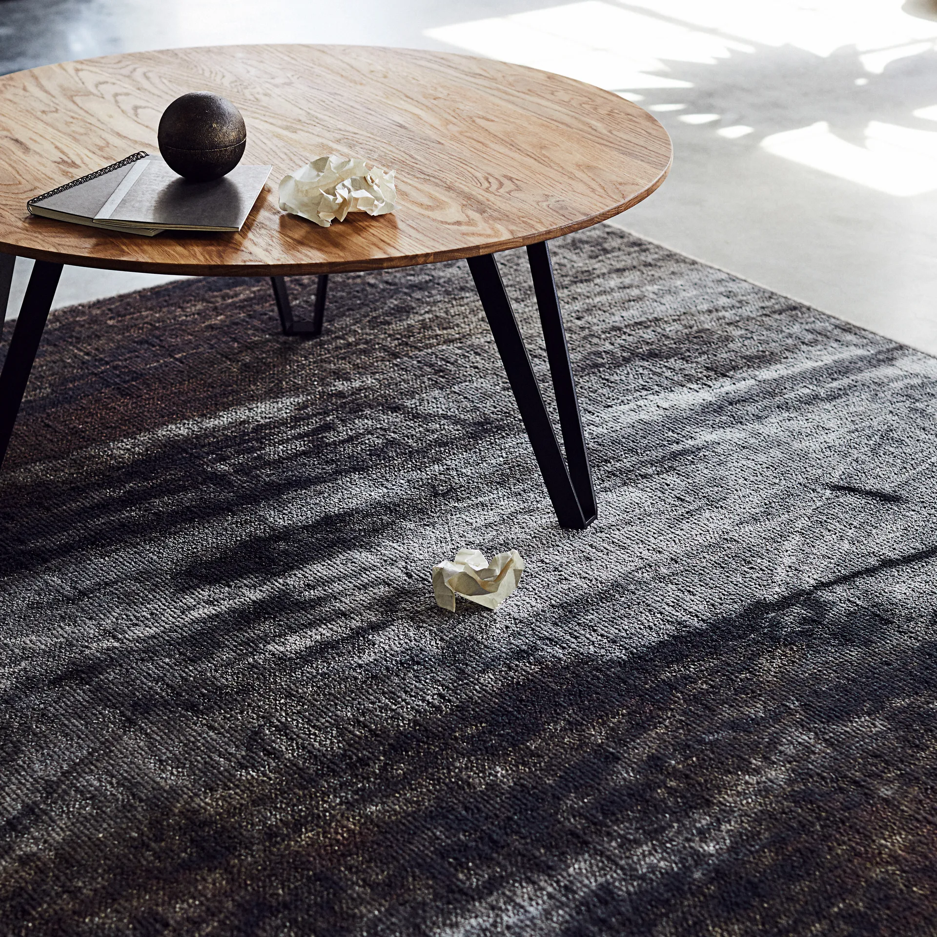 Space salontafel Ø90 cm, Eiken MUUBS