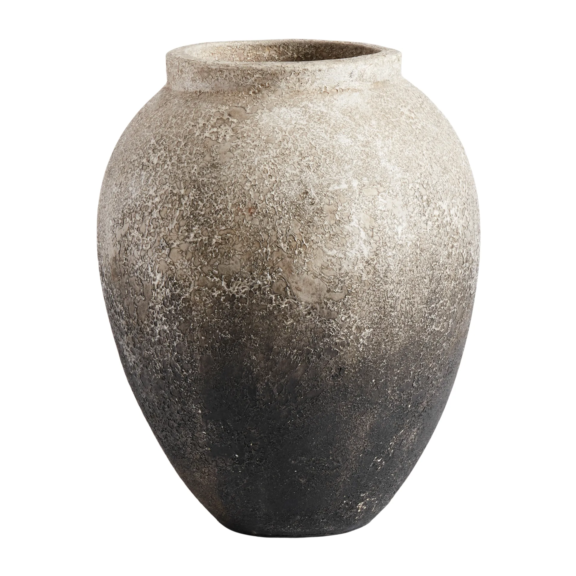 Story bloempot h28 cm Ø23 cm, Grijs MUUBS