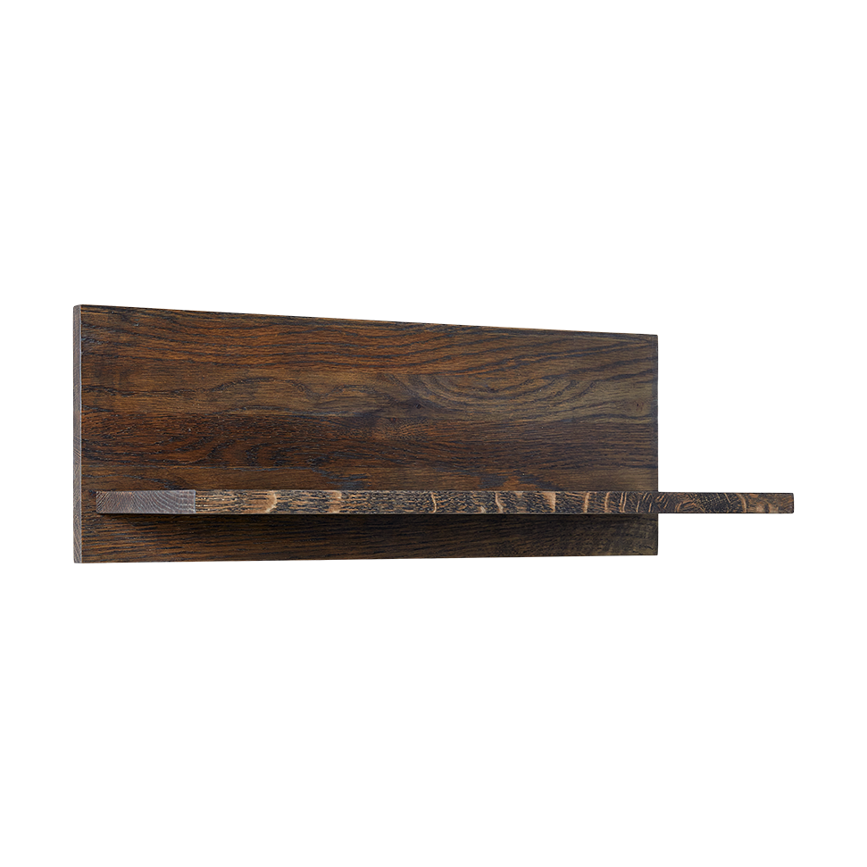 MUUBS Tokyo wandrek 50 cm Dark oiled oak | Scandinavisch Interieur | Planken & planksystemen | Bruin