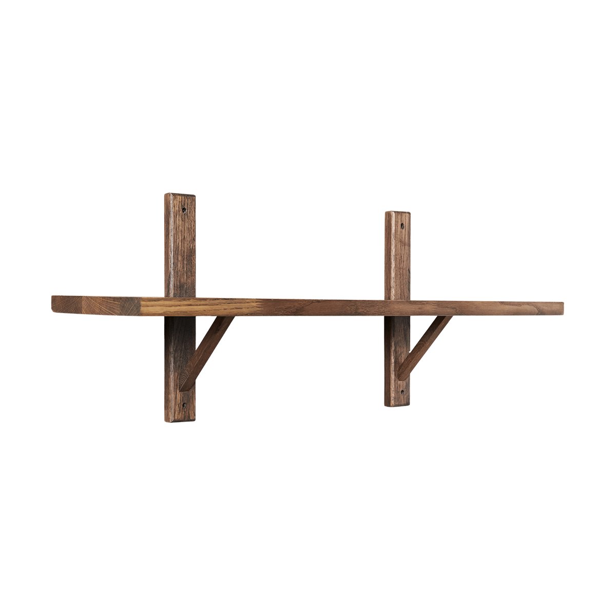 MUUBS Toronto wandrek 93 cm Eik met donkere kleur | Scandinavisch Interieur | Planken & planksystemen | Bruin
