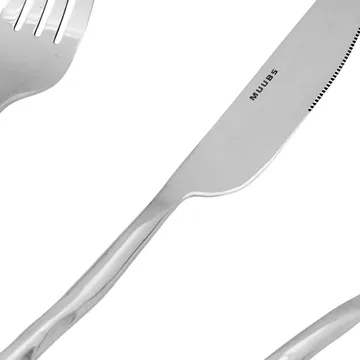 Uta bestekset 16 delen - Gepolijst staal - MUUBS