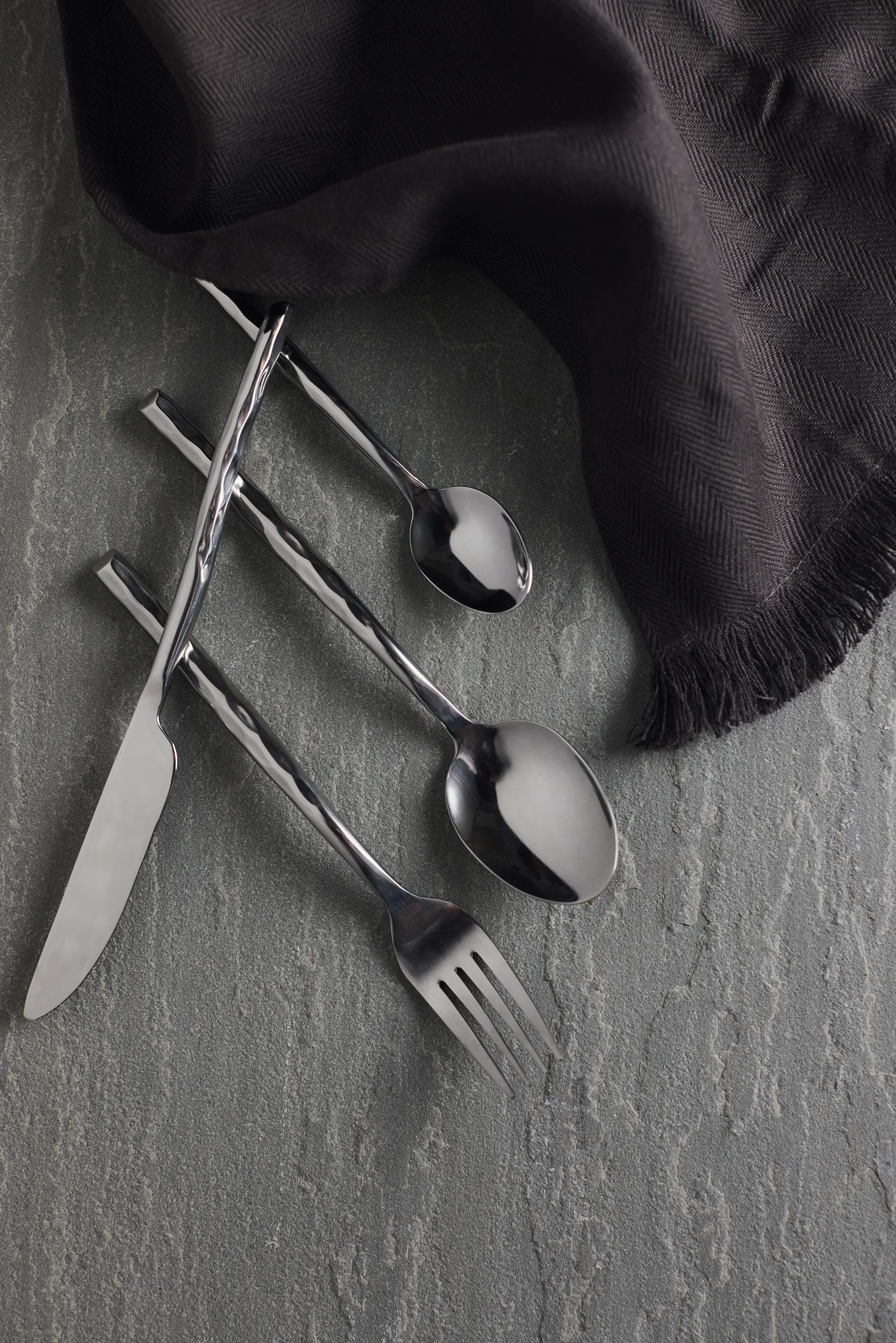 Uta bestekset 16 delen, Gepolijst staal MUUBS