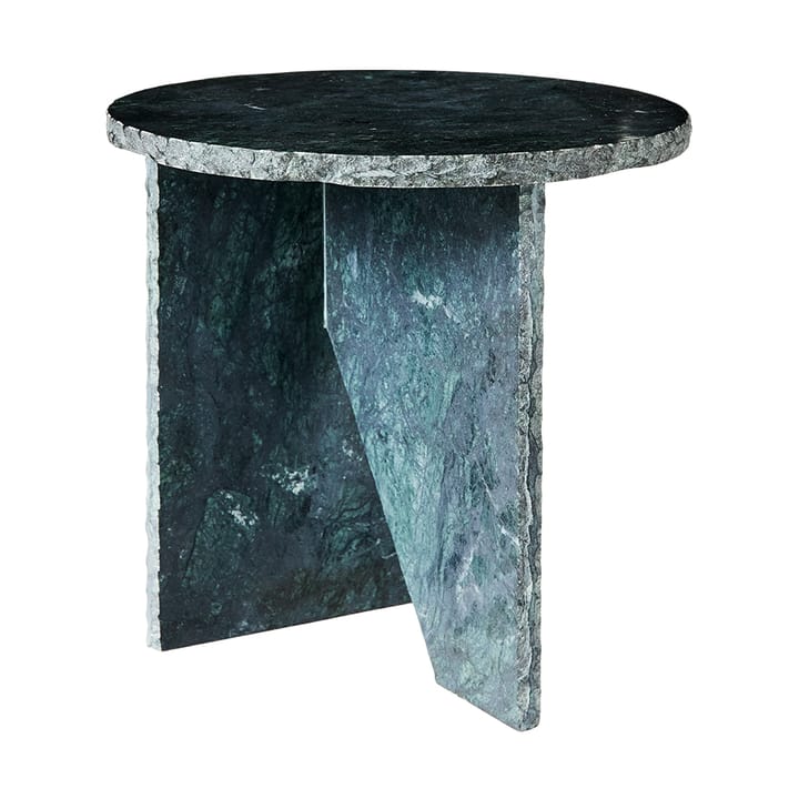 Verde bijzettafeltje Ø40 cm, Groen marmer MUUBS