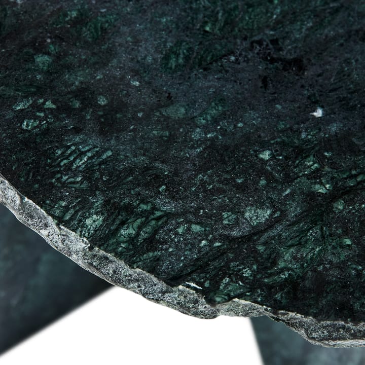 Verde bijzettafeltje Ø40 cm, Groen marmer MUUBS