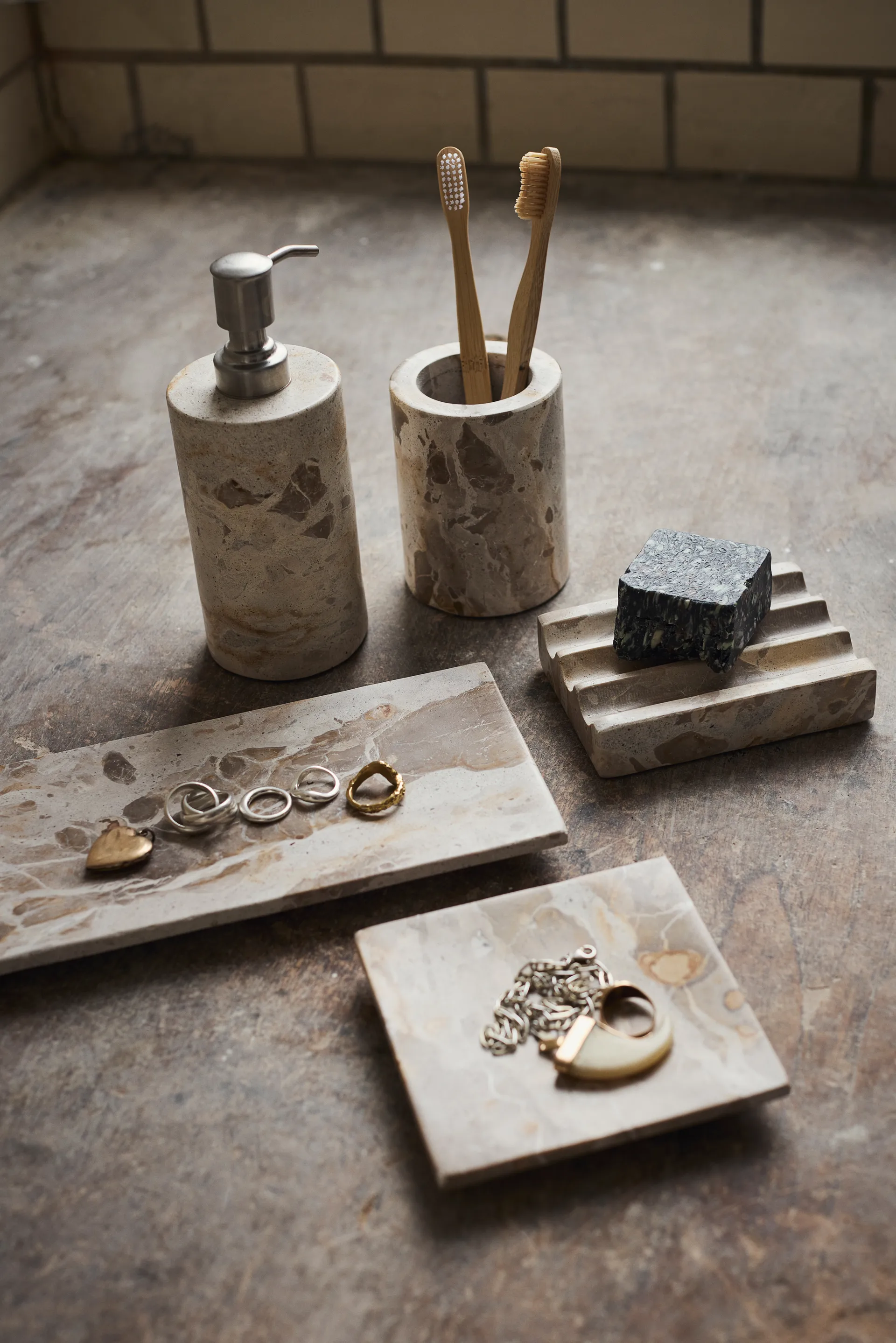 Vita decoratief dienblad, Seashell, 30x12 cm MUUBS