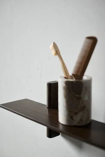 Vita tandenborstelhouder - Seashell - MUUBS
