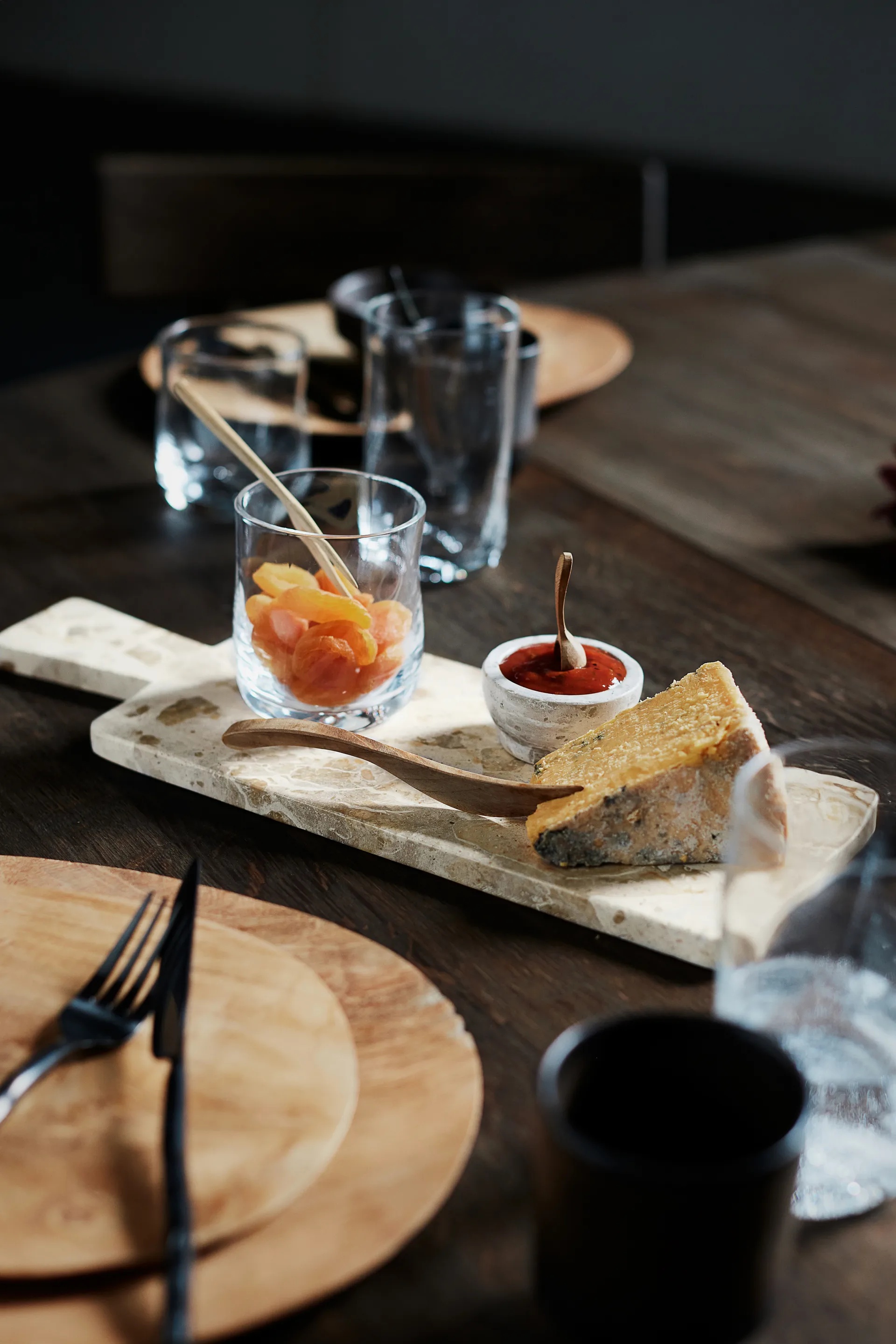 Vita tapasplankje 14,5x39 cm, Seashell MUUBS